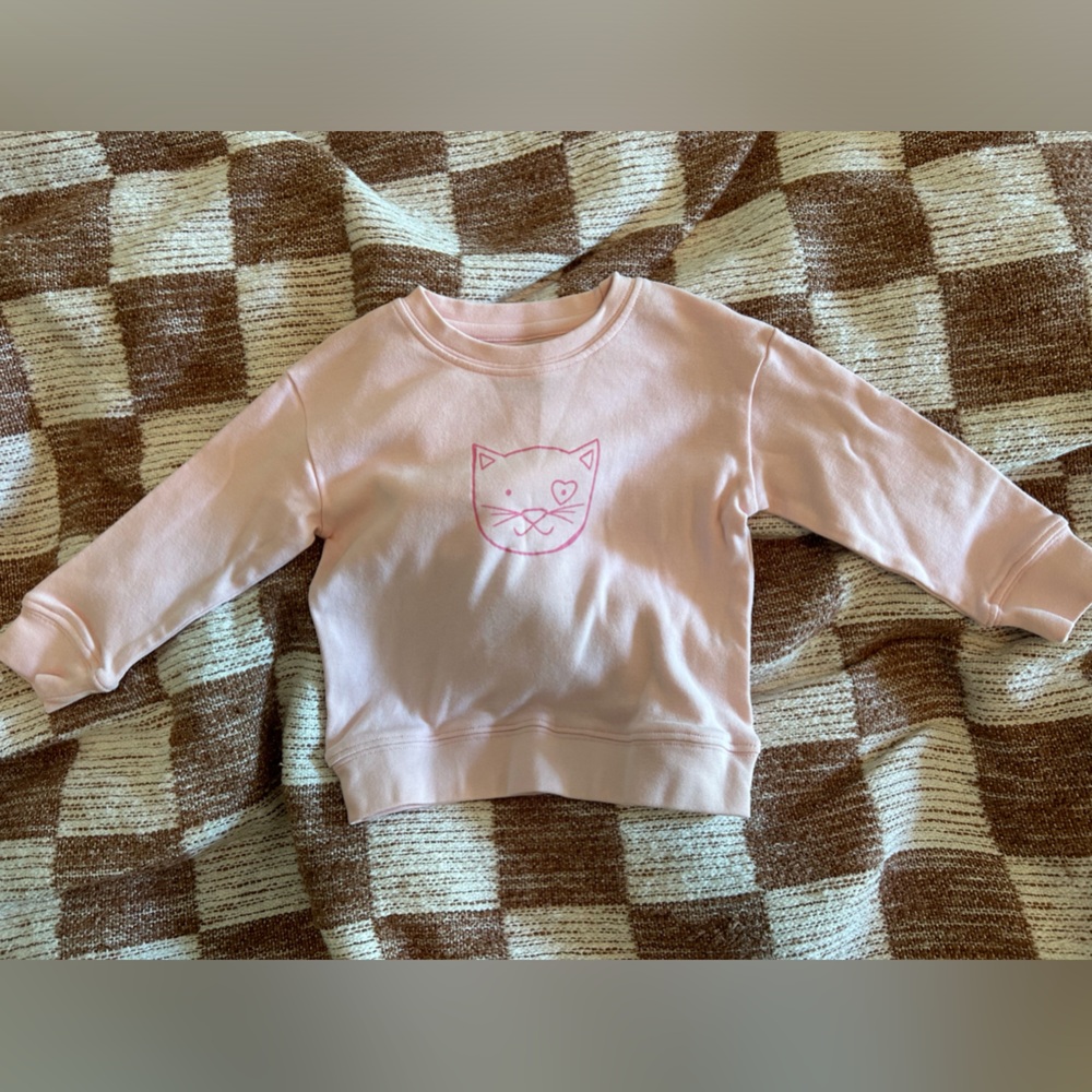 Little Paper Doll Kitty Sweatshirt